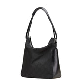 グッチ GGキャンバス トートバッグ ワンショルダーバッグ 001.3766.3444 ブラック キャンバス レザー レディース GUCCI 【中古】